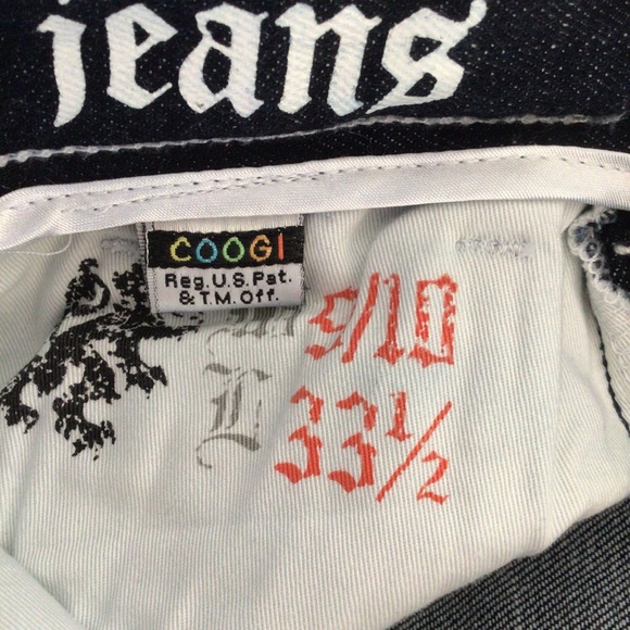 COOGI AUSTRALIA STRAIGHT LEG JEANS SIZE 9/10 - Picture 12 of 14